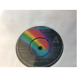 Peaches & Herb We're Still Together Vinyl 7" USED