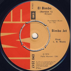 Bimbo Jet El Bimbo Vinyl 7" USED