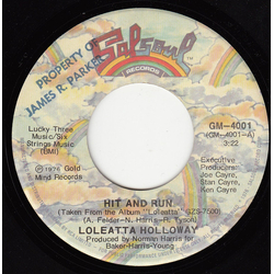 Loleatta Holloway Hit And Run Vinyl 7" USED