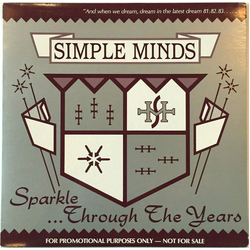 Simple Minds Sparkle... Through The Years Vinyl LP USED