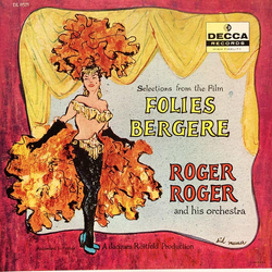 Roger Roger And His Orchestra Selections From The Film Folies Bergere Vinyl LP USED