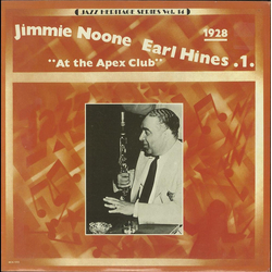Jimmie Noone / Earl Hines 1 - "At The Apex Club" 1928 Vinyl LP USED
