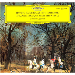 Joseph Haydn / Wolfgang Amadeus Mozart / Amadeus-Quartett Kaiserquartett (Emperor) / Jagdquartett (Hunting) Vinyl LP USED