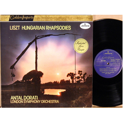 Franz Liszt / Antal Dorati / London Symphony Orchestra Hungarian Rhapsodies Vinyl LP USED