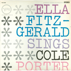 Ella Fitzgerald Ella Fitzgerald Sings Cole Porter Vinyl LP USED