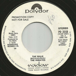The Inmates (2) The Walk USED VINYL 7INCH 45 RPM PROMO