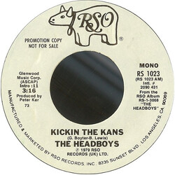 The Headboys Kickin' The Kans Vinyl 7" USED
