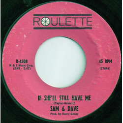 Sam & Dave If She'll Still Have Me / Listening For My Name Vinyl 7" USED