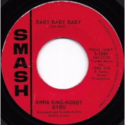 Anna King / Bobby Byrd Baby Baby Baby USED VINYL 7INCH 45 RPM STYRENE