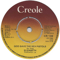 Elizabeth (15) God Save The Sex Pistols Vinyl 7" USED