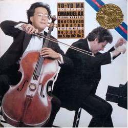 Ludwig Van Beethoven / Yo-Yo Ma / Emanuel Ax Sonatas Volume 2, No.3 , Op.69 / No.5, Op.102, No.2 Vinyl LP USED