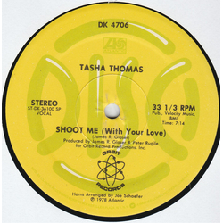 Tasha Thomas Shoot Me (With Your Love) Vinyl 12" USED