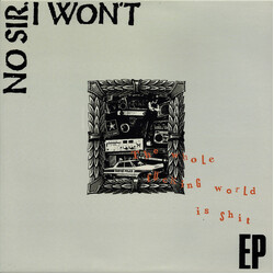 No Sir I Won't Shit EP USED VINYL 12INCH 45 RPM EP