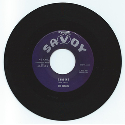 The Dreams (6) Darlene / A Letter To My Girl Vinyl 7" USED