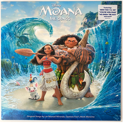 Various Moana The Songs Vinyl LP USED