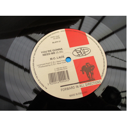 M.C. Lace You're Gonna Need Me Vinyl 12" USED