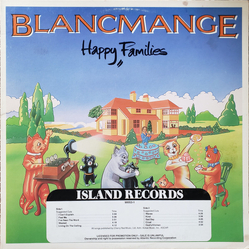 Blancmange Happy Families Vinyl LP USED
