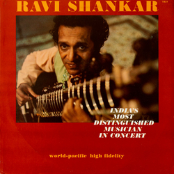 Ravi Shankar In Concert Vinyl LP USED