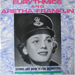 Eurythmics / Aretha Franklin Sisters Are Doin' It For Themselves Vinyl 12" USED