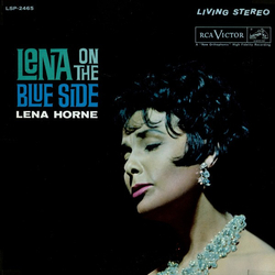 Lena Horne Lena On The Blue Side Vinyl LP USED