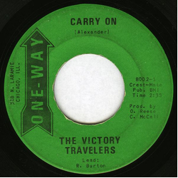 The Victory Travelers Carry On Vinyl 7" USED