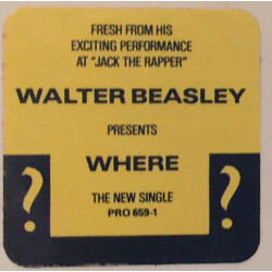 Walter Beasley Where USED VINYL 12INCH 33 S RPM SINGLE PROMO