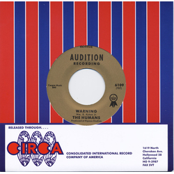 Humans Warning / Take A Taxi Vinyl 7" USED