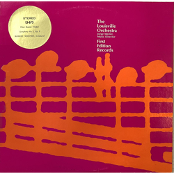Peter Racine Fricker / Robert Whitney / The Louisville Orchestra Symphony No. 1, Op. 9 Vinyl LP USED