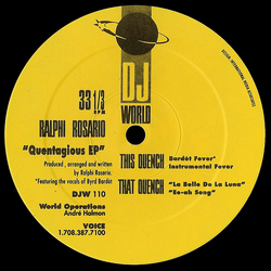 Ralphi Rosario Quentagious EP Vinyl 12" USED