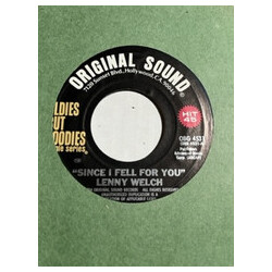 Lenny Welch / Sonny Knight Since I Fell For You / Once In A While USED VINYL 7INCH 45 RPM SINGLE REISSUE