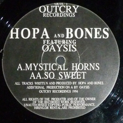 Hopa & Bones Mystical Horns / So Sweet Vinyl 12" USED