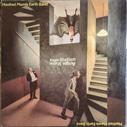 Manfred Mann's Earth Band Angel Station Vinyl LP USED