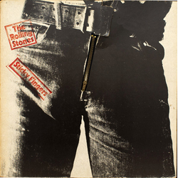 The Rolling Stones Sticky Fingers Vinyl LP USED
