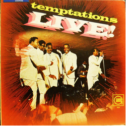 The Temptations Temptations Live! Vinyl LP USED