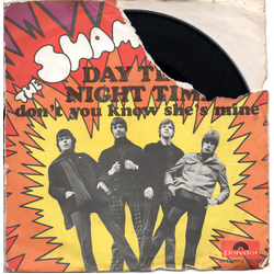The Shamrocks (3) Day Time Night Time Vinyl 7" USED