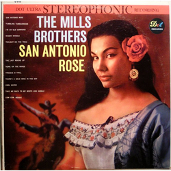 The Mills Brothers San Antonio Rose Vinyl LP USED