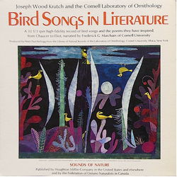 Joseph Wood Krutch / Cornell Laboratory Of Ornithology Bird Songs In Literature Vinyl LP USED