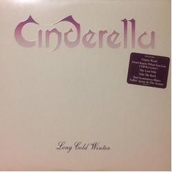 Cinderella (3) Long Cold Winter Vinyl LP USED