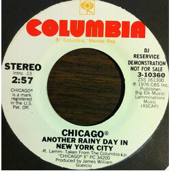 Chicago (2) Another Rainy Day In New York City USED VINYL 7INCH 45 RPM PROMO