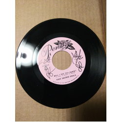Thee Sacred Souls Will I See You Again? / It's Our Love Vinyl 7" USED