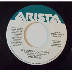 Pam Tillis It's Lonely Out There Vinyl 7" USED