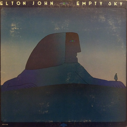 Elton John Empty Sky Vinyl LP USED