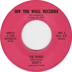 Variety (4) The Prince Vinyl 7" USED