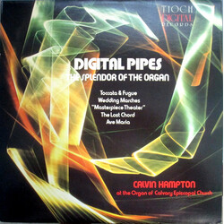 Calvin Hampton / Harry Huff Digital Pipes : The Splendor Of The Organ Vinyl LP USED