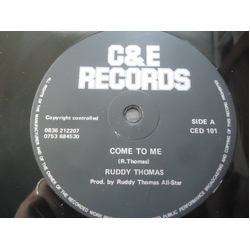 Ruddy Thomas Come To Me / Cindy Vinyl 12" USED
