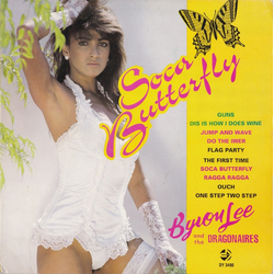 Byron Lee And The Dragonaires Soca Butterfly Vinyl LP USED