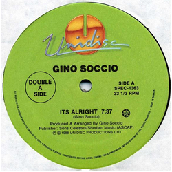 Gino Soccio It's Alright / Turn It Around / S-Beat Vinyl 12" USED