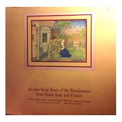 The Ambrosian Singers / Denis Stevens Secular Vocal Music Of The Renaissance From Spain, Italy And France Vinyl LP USED