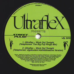 Ultraflex (4) Work Out Tonight / Secret Lover Vinyl 12" USED