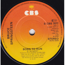 Bruce Springsteen Born To Run Vinyl 7" USED